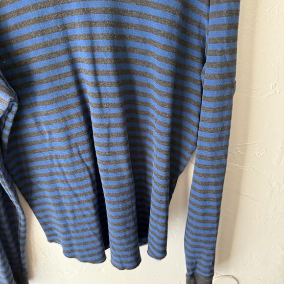 Lululemon Shirt Mens Large Striped Long Sleeve Lightweight Pullover Athletic Top - Picture 3 of 7